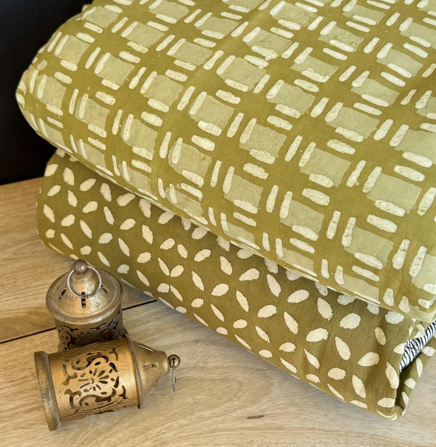 Exclusive Hand Block Printed Fabric Combo (SWCOM71)