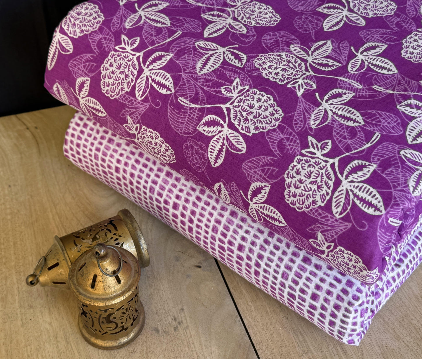 Exclusive Hand Block Printed Fabric Combo (SWCOM55)