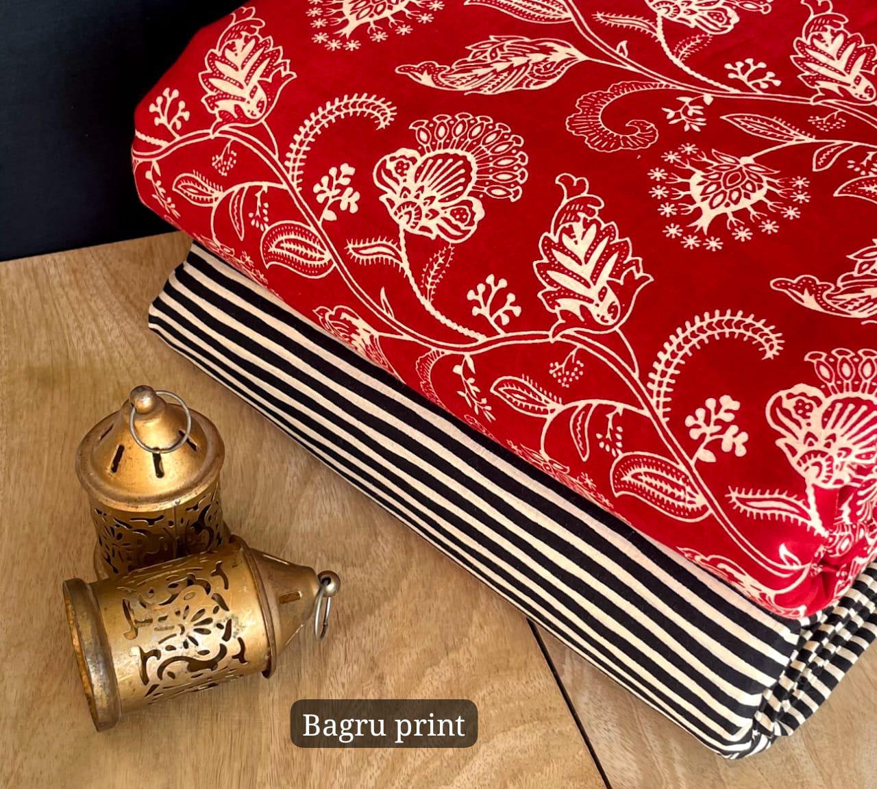 Exclusive Hand Block Printed Fabric Combo (SWCOM31)