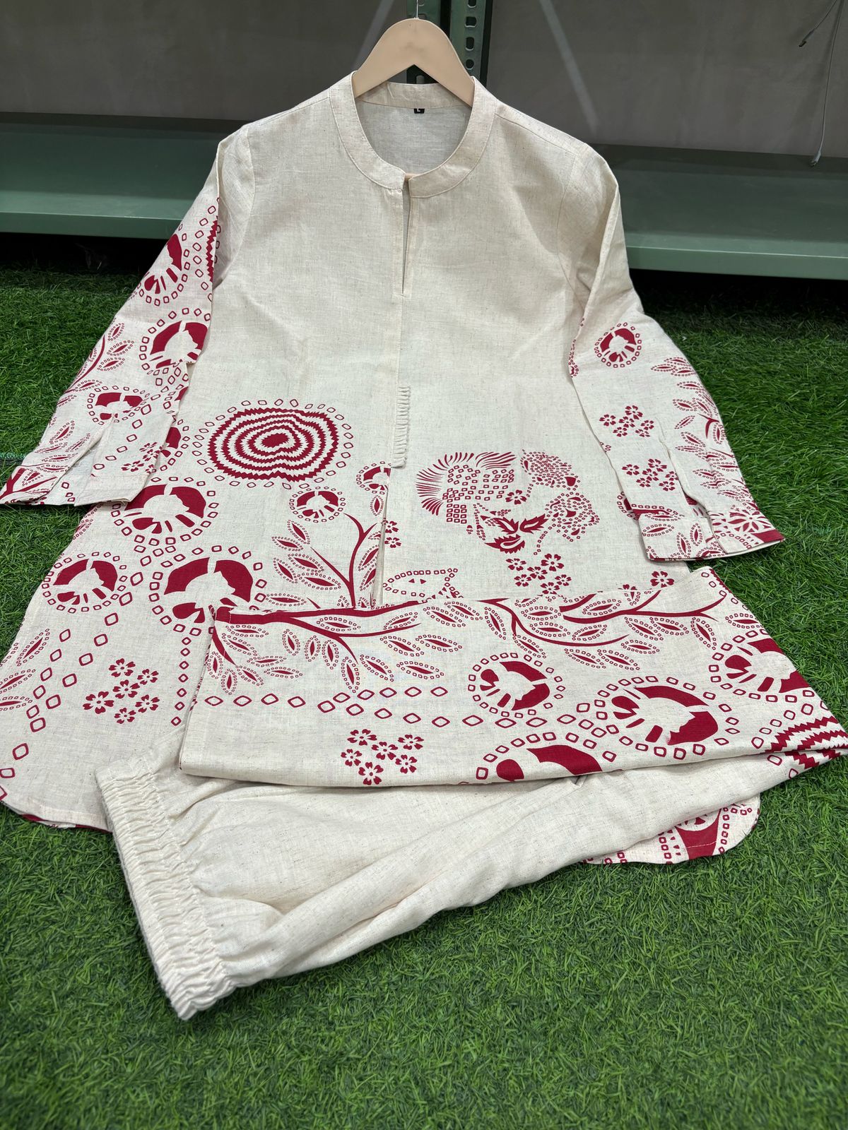 Full COD-SET 2pcs pure cotton flex(WACD144)