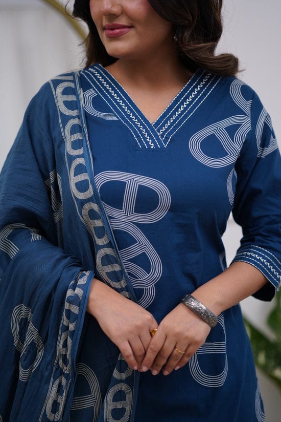 👗 Beautiful Cottan Kurtis pent with Mulmal duptta 👗(WARED471)
