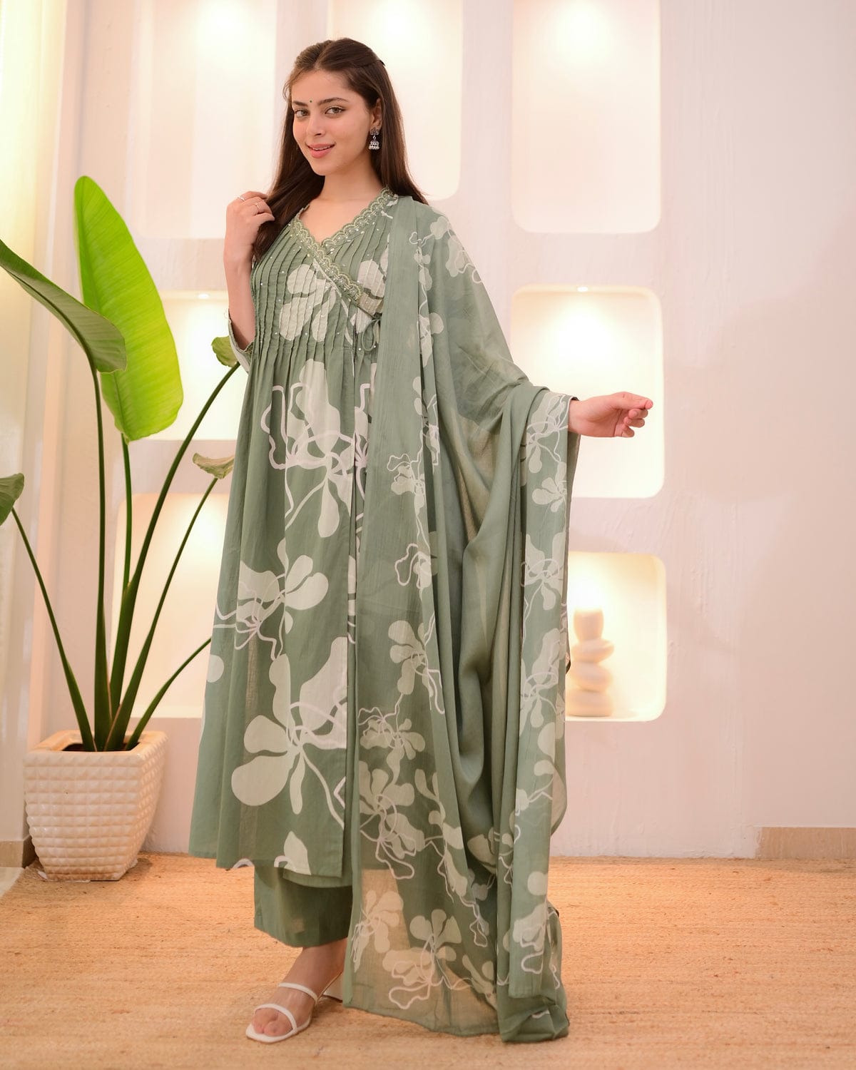 Designer Azrak taj cotton suit*(WARED479)