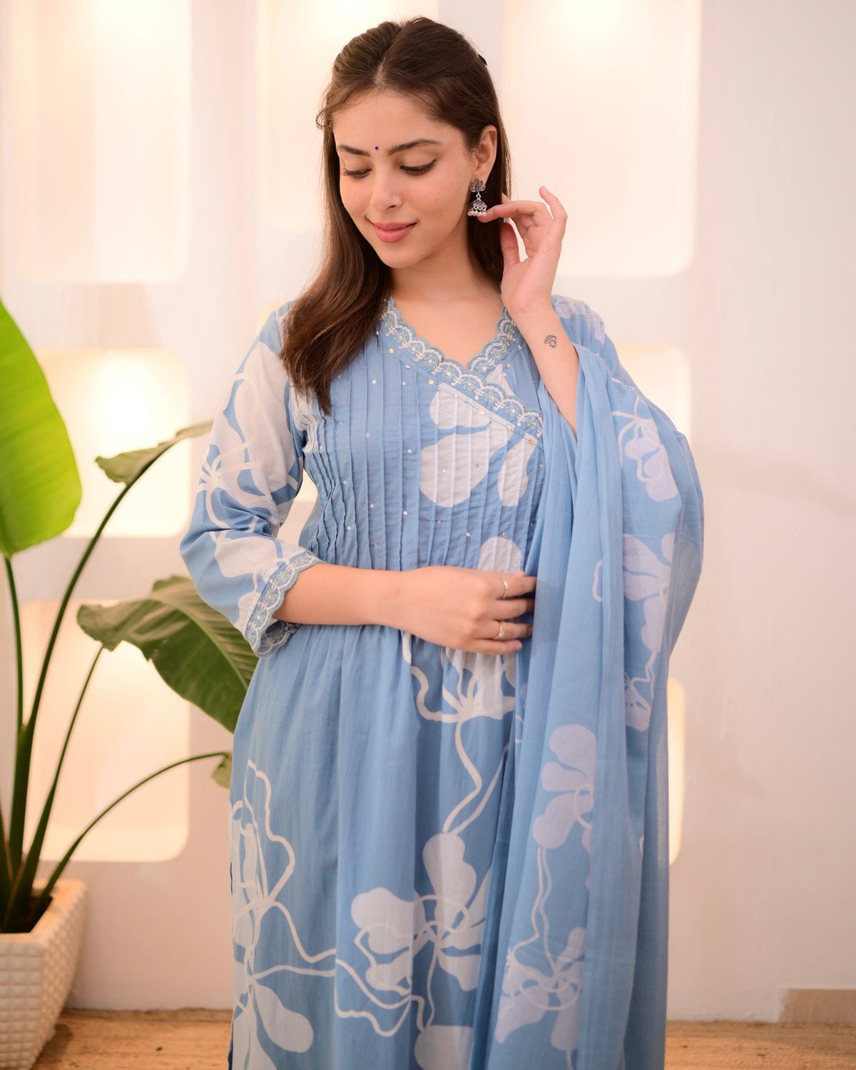 Designer Azrak taj cotton suit*(WARED480)