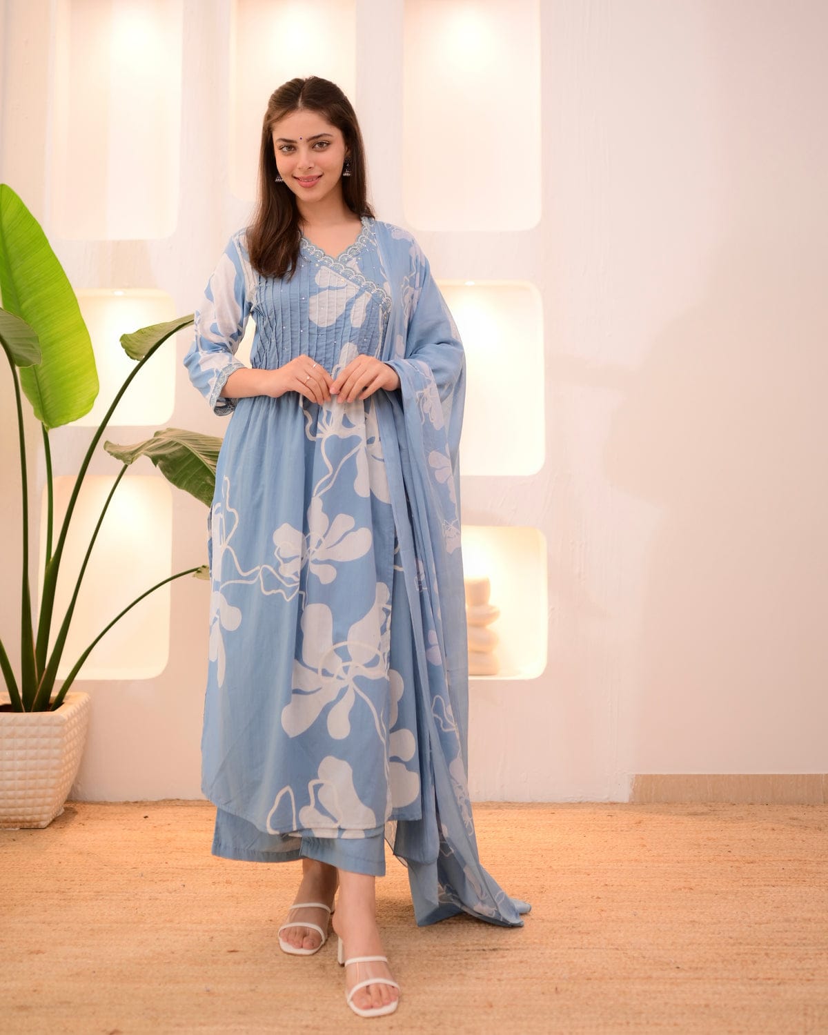 Designer Azrak taj cotton suit*(WARED480)