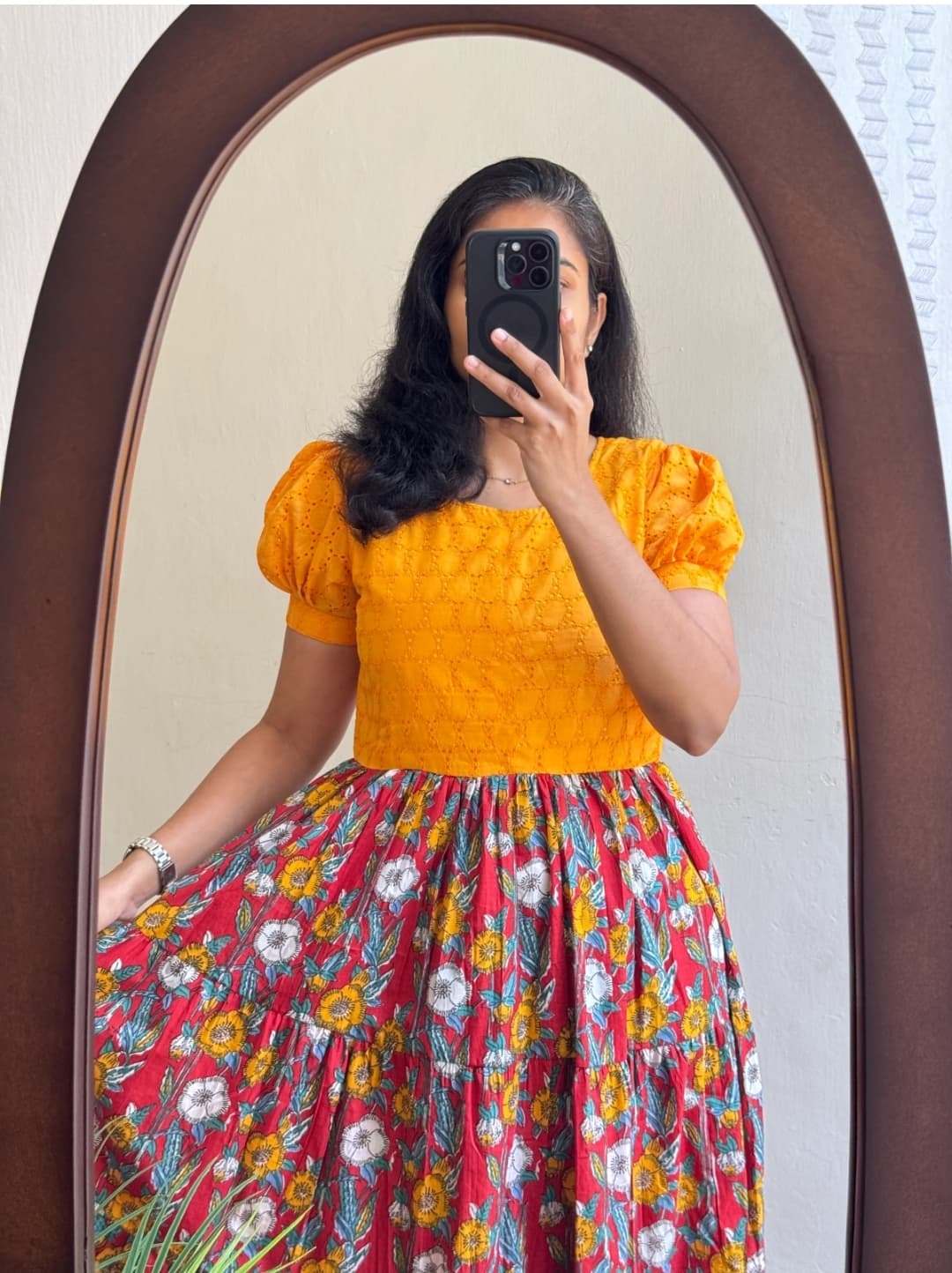 charm v2- Introducing Beautiful hakoba with pattern dress! (WACD157)