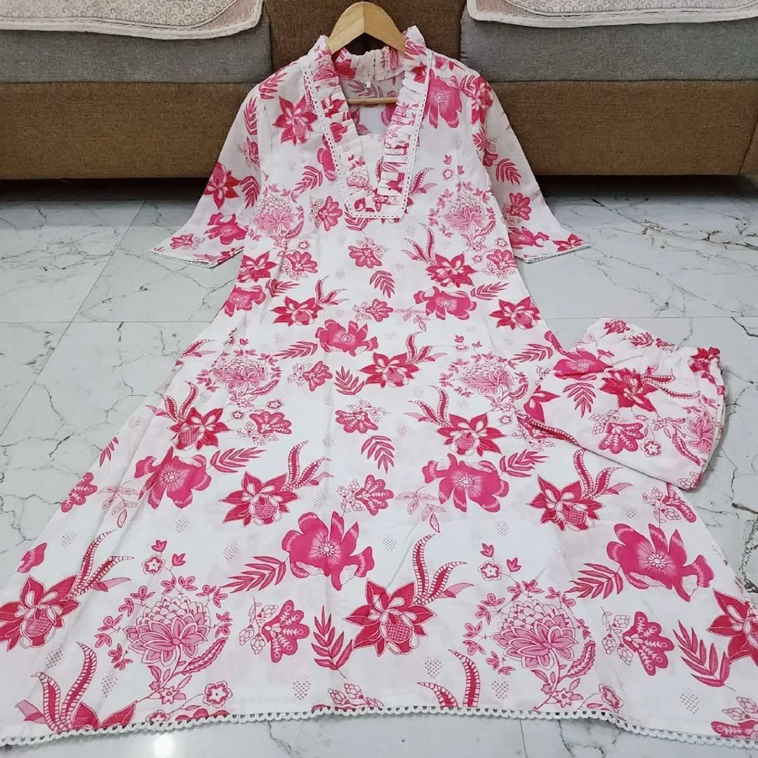 Everyday Wear Comfy Cotton Co-ords 🌸(WACD158)