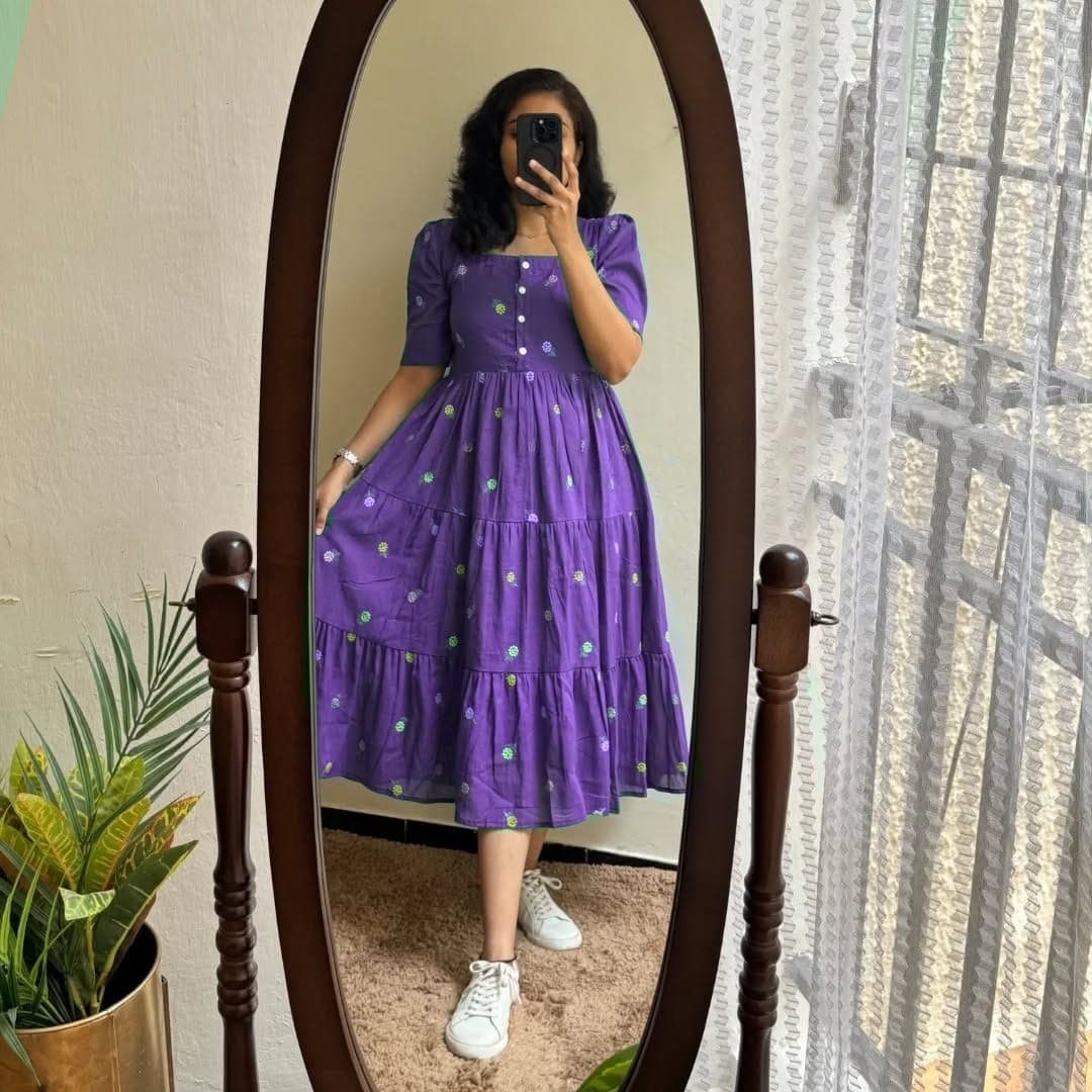 New launch πππ_ beautiful embroidered gown π€(WACD131)