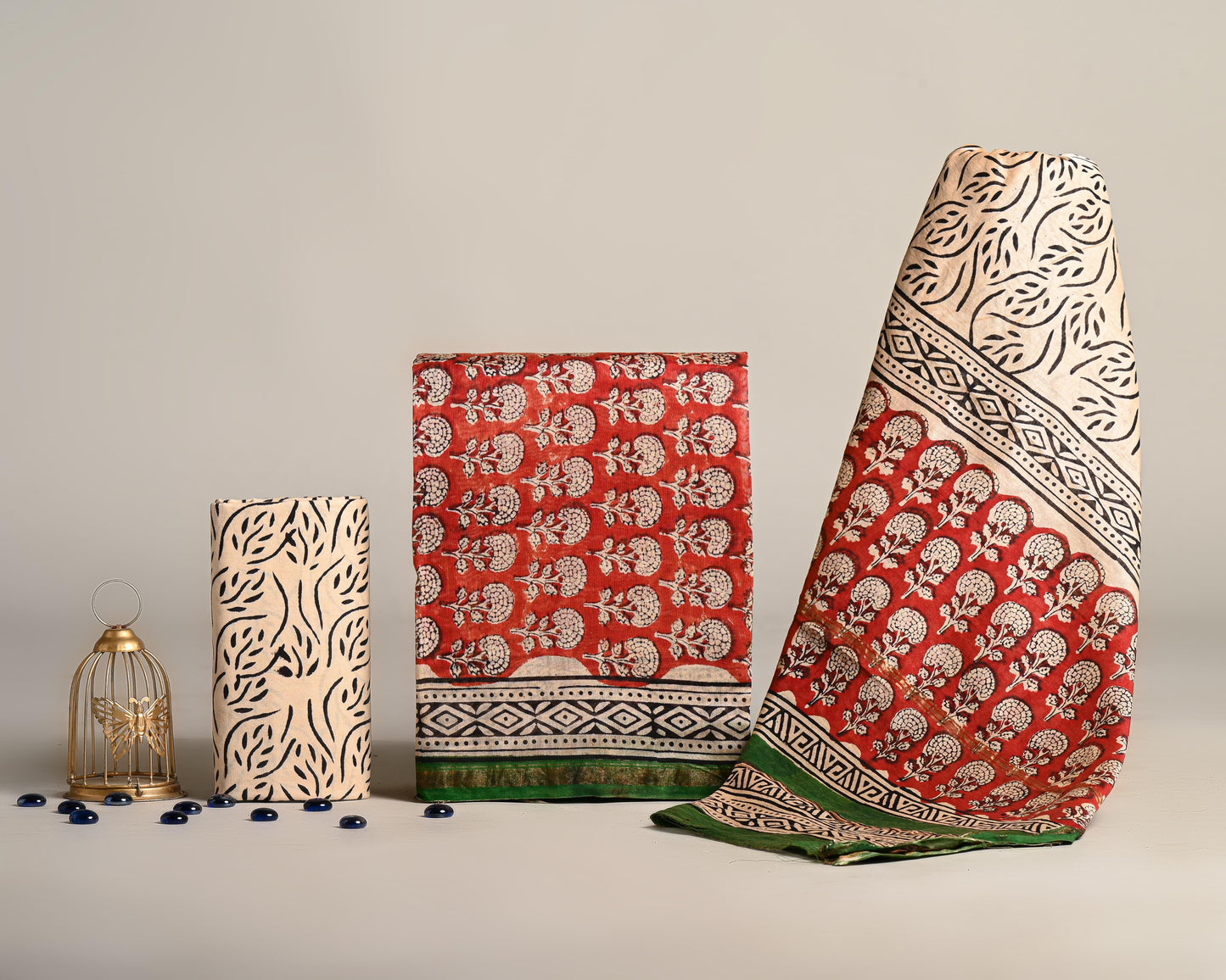 FESTIVE COLLECTION PREMIUM CHANDERI SILK SUITS 05