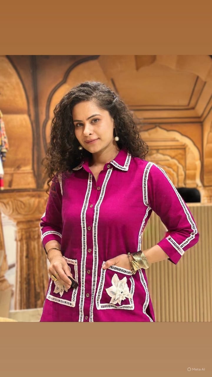 beautiful Heavy Cotton Shirt Style (WACD173)