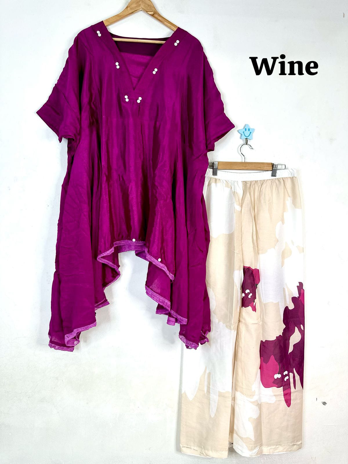 Launching Beautiful Heavy quality Chinon Fabric designer wear Baggy Style Khaftan with Crape Lining Full flowing pattern with Buttons full lace work on the side Edges (WACD177)