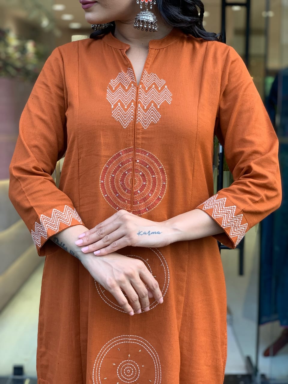 💥LAUNCHING COTTON KURTA PANT AND DUPATTA SET💥 (WARED488)