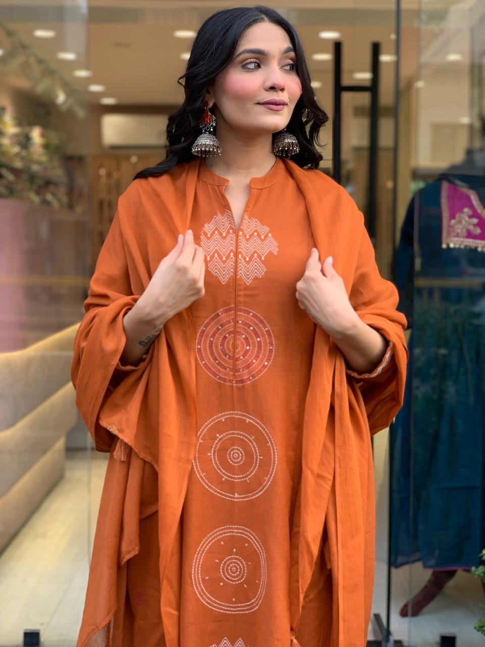 💥LAUNCHING COTTON KURTA PANT AND DUPATTA SET💥 (WARED488)