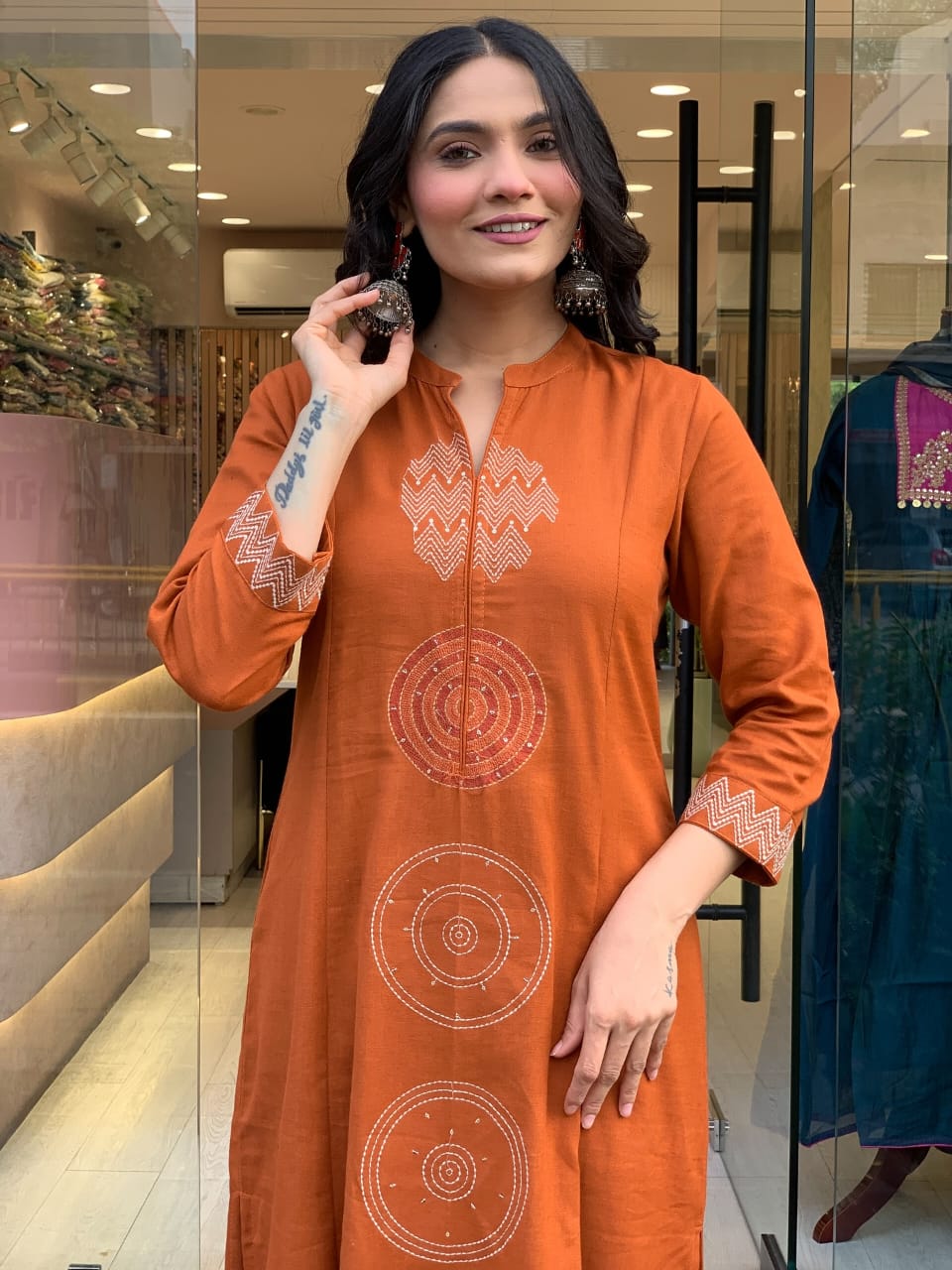 💥LAUNCHING COTTON KURTA PANT AND DUPATTA SET💥 (WARED488)