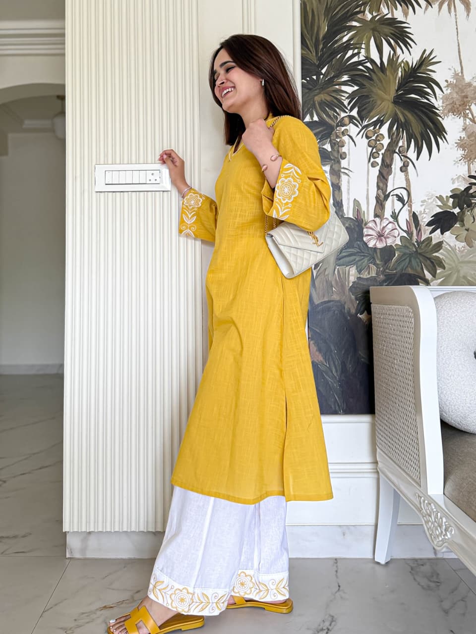 Sunshine and summer dreams all wrapped into one in our Sunset Stroll Co-ord Set! (WACD179)
