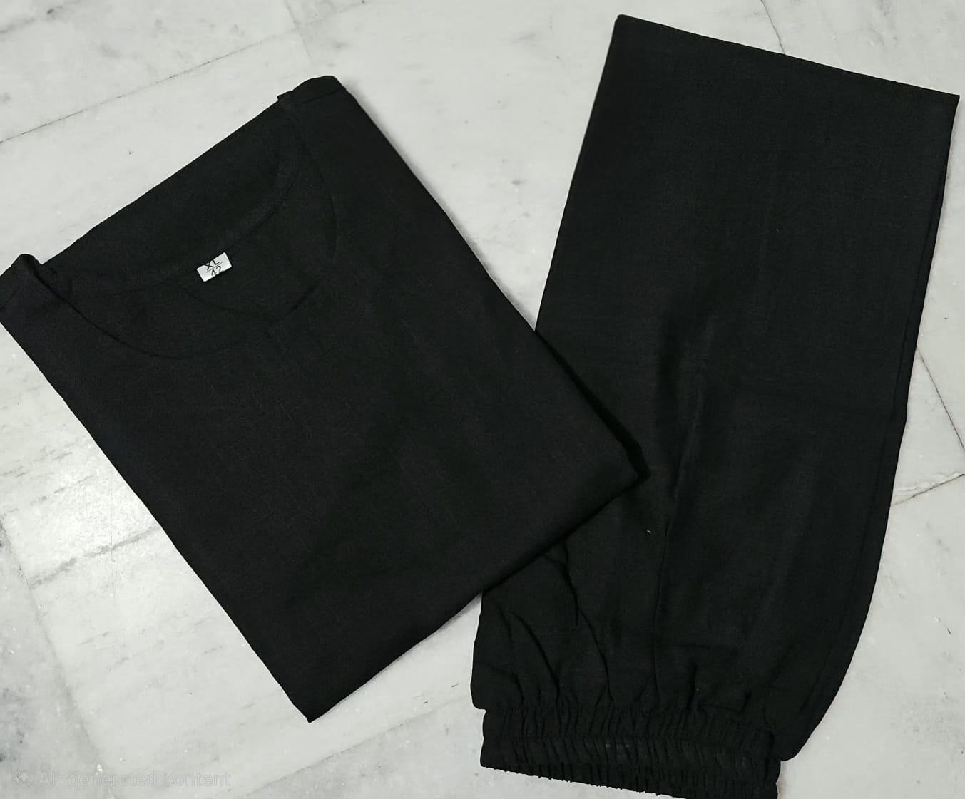 Upgrade your office wear wardrobe with this classy yet chic monochrome pant-set for all day comfort and trendy look🌸🌸 (SWSK13)