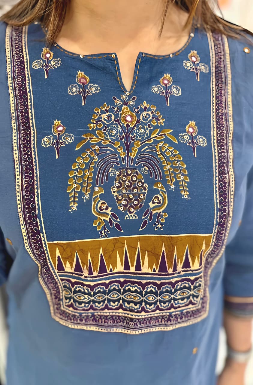 Classic Ethnic Printed Kurta Set with Dupatta for Daily & Festive Wear(RD032)