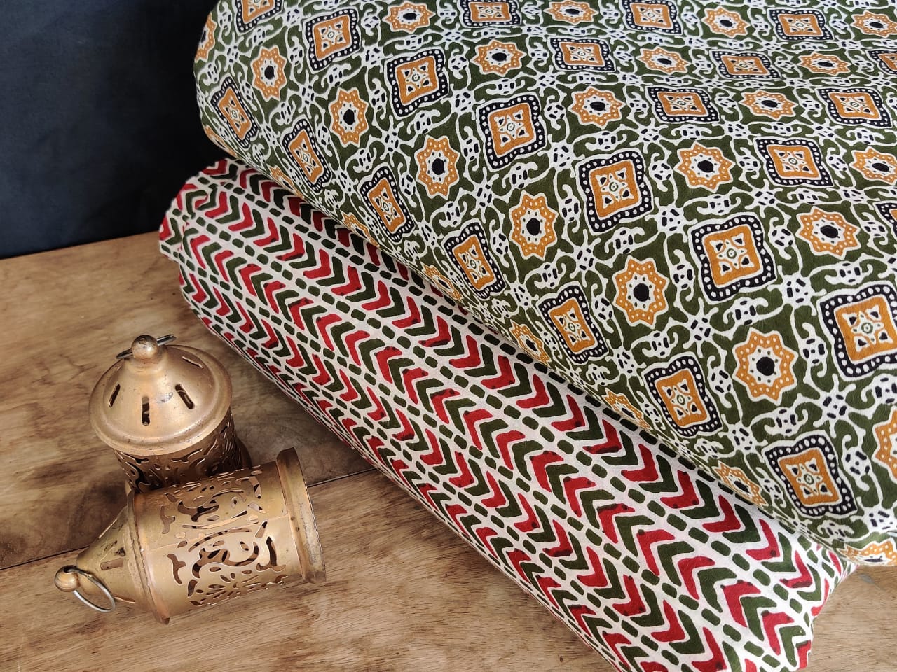 Exclusive Hand Block Printed Fabric Combo (SWCOM04)