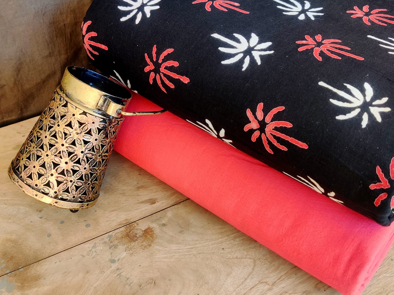 Exclusive Hand Block Printed Fabric Combo (SWCOM06)