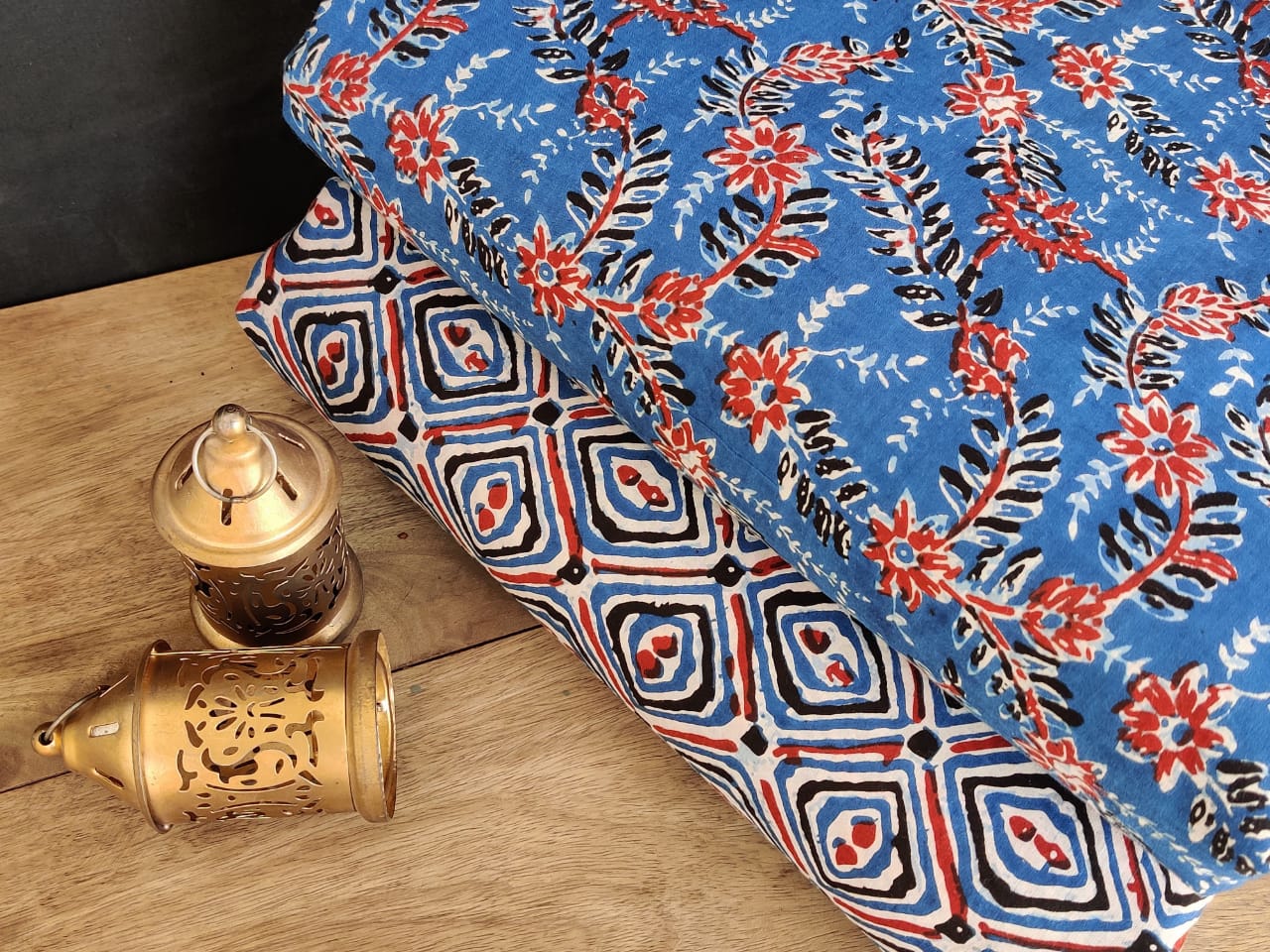 Premium Hand Block Printed Fabric Combo (SWCOM19)