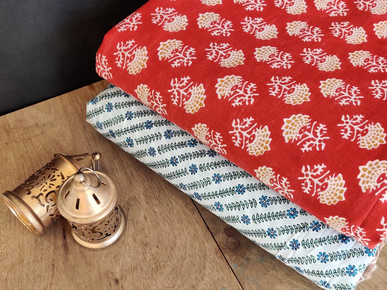 Premium Hand Block Printed Fabric Combo (SWCOM22)