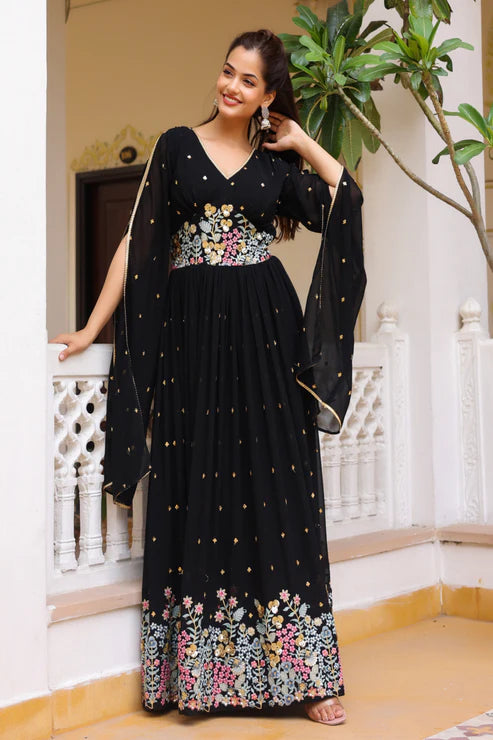 PREMIUM DESIGNER GOWN(WD157)