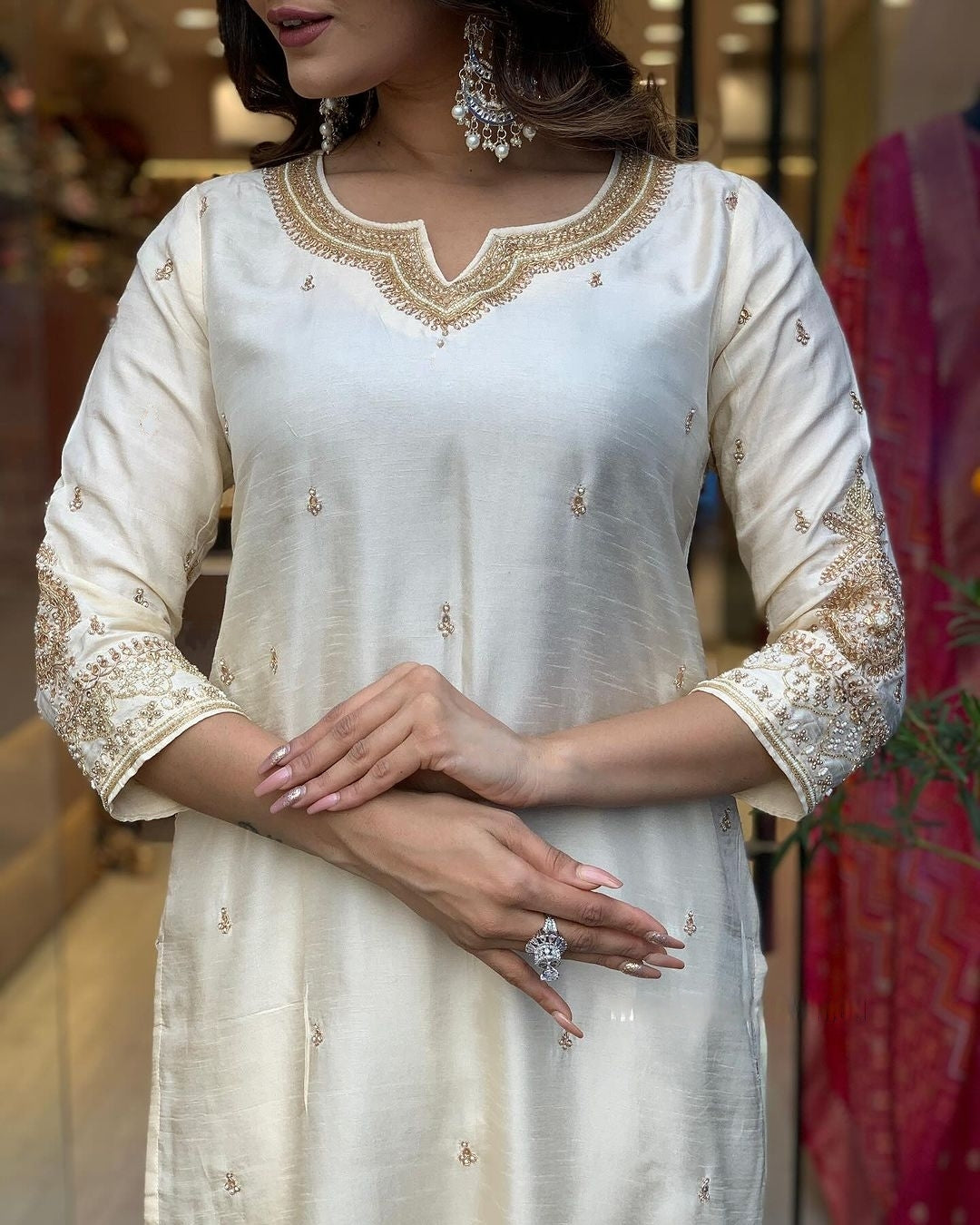 Simple yet elegant This is how we describe our latest launched dresses(NFRD408)