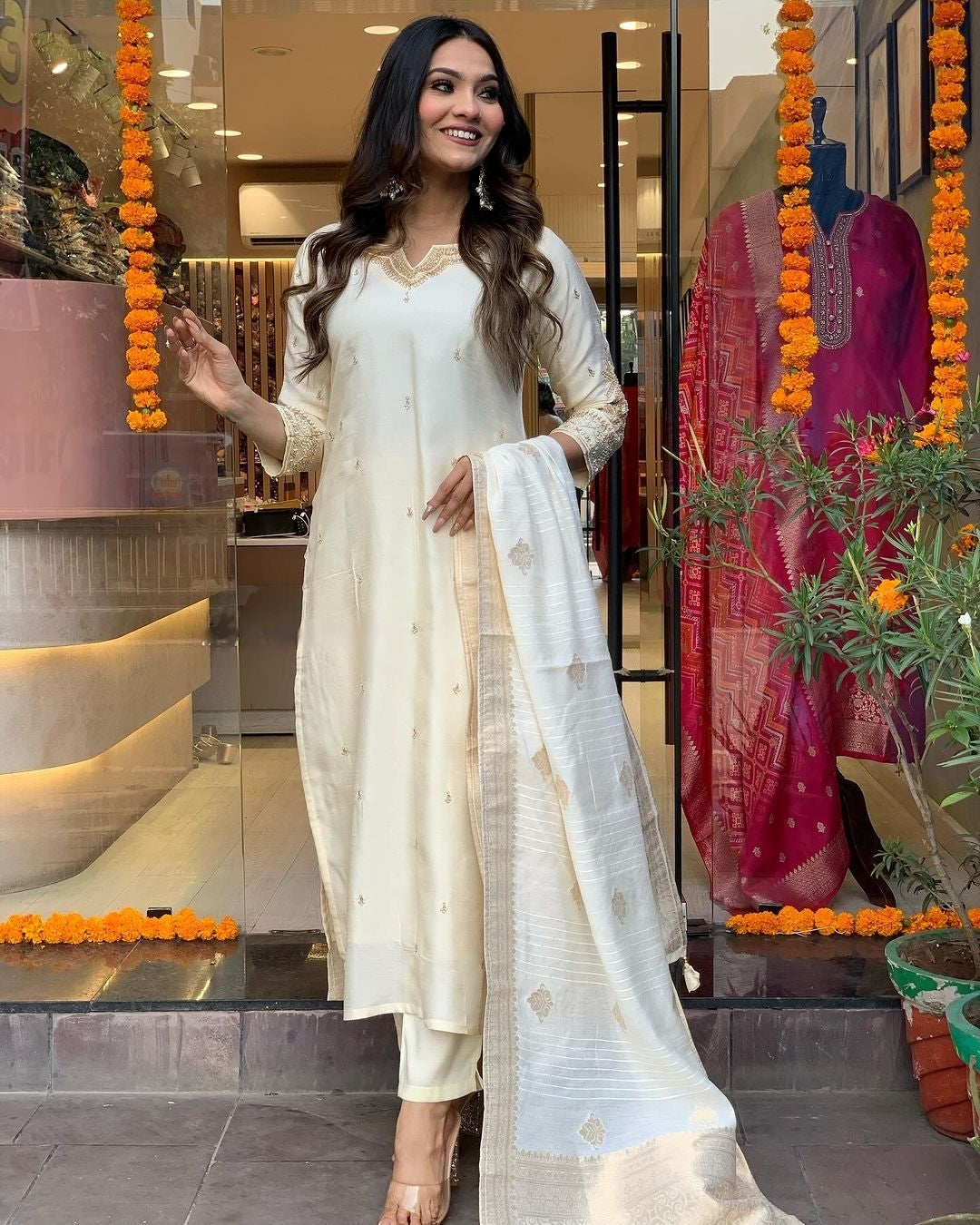 Simple yet elegant This is how we describe our latest launched dresses(NFRD408)