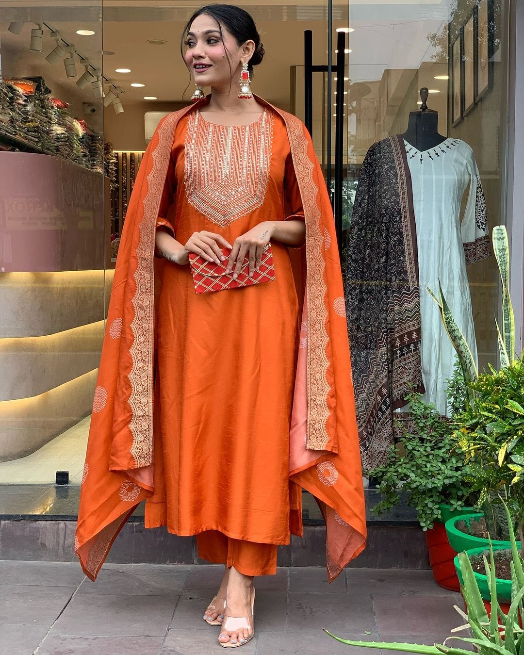 Our Exclusive Collection is here, to add a touch of tradition to your wardrobe(NFRD473)