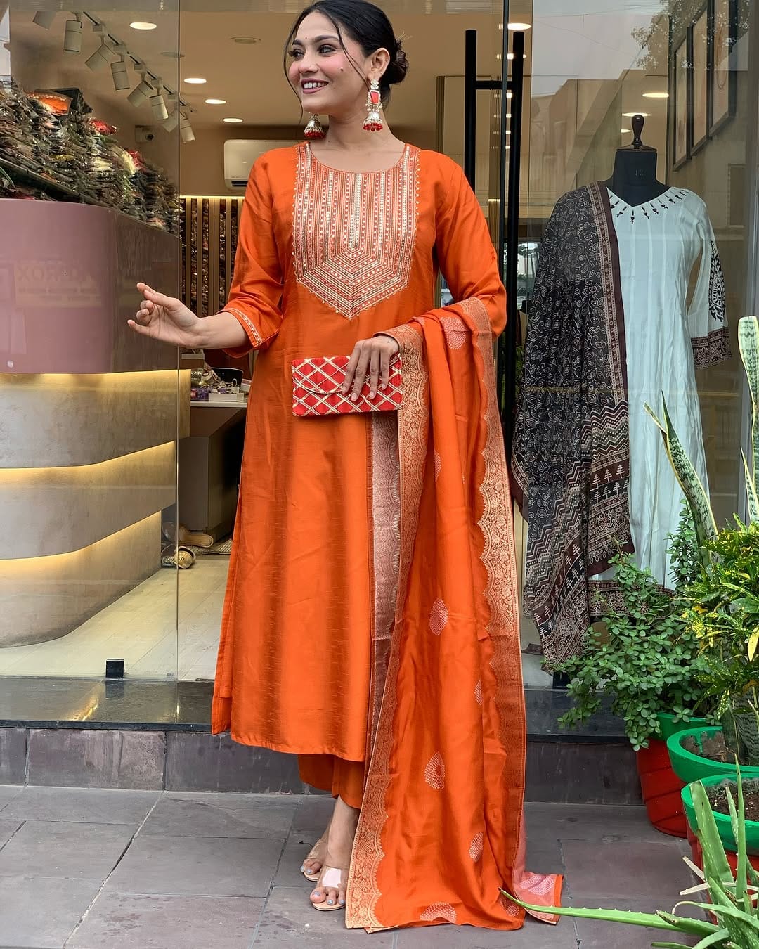 Our Exclusive Collection is here, to add a touch of tradition to your wardrobe(NFRD473)