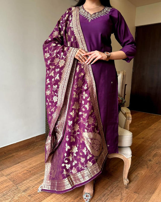 Our Exclusive Collection is here, to add a touch of tradition to your wardrobe(NFRD478)