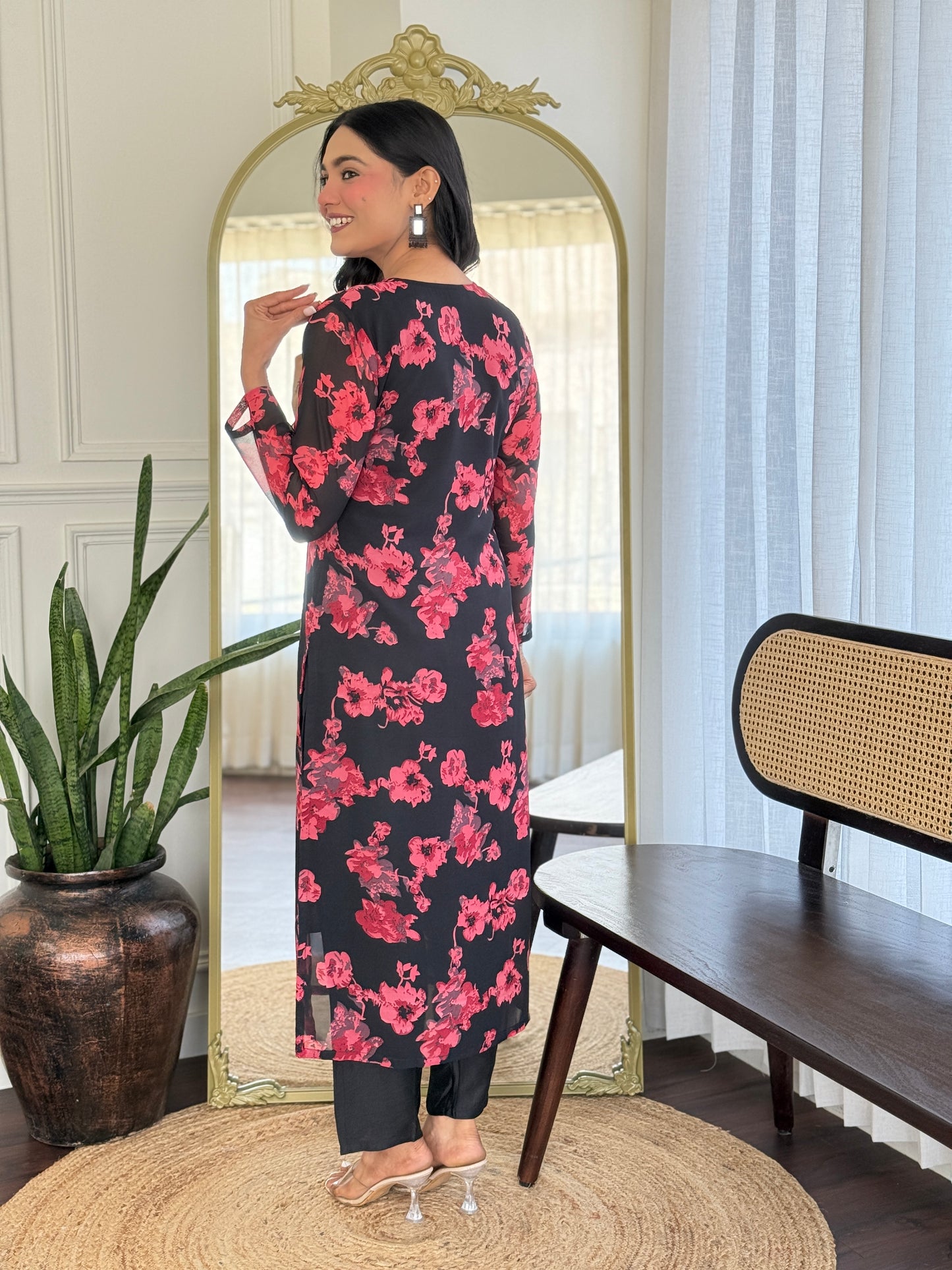 Simple yet elegant This is how we describe our latest launched dresse (NFRD555)