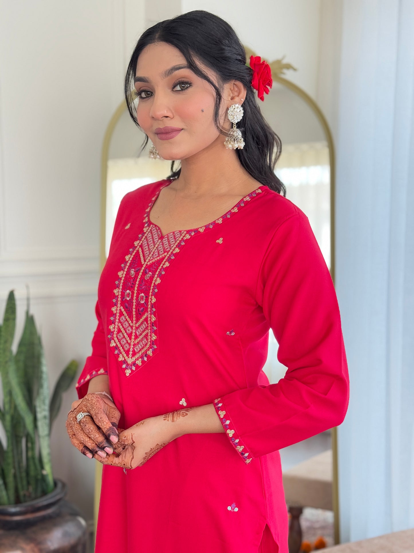 Simple yet elegant This is how we describe our latest launched dresse (NFRD567)