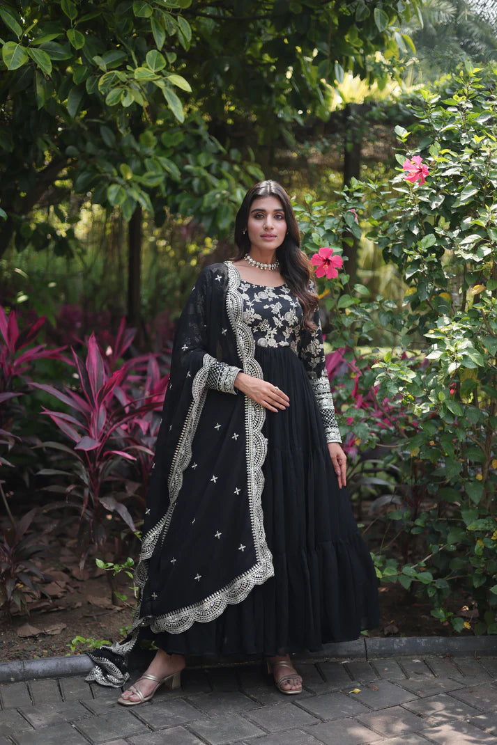 WOMENSAVTAR PREMIUM GOWN-DUPATTA COLLECTIONS