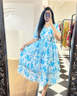 Frill hand dress best sale