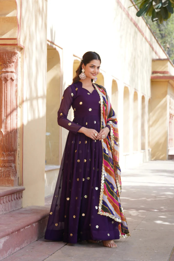 WOMENSAVTAR PREMIUM DESIGNER READYMADE GOWN