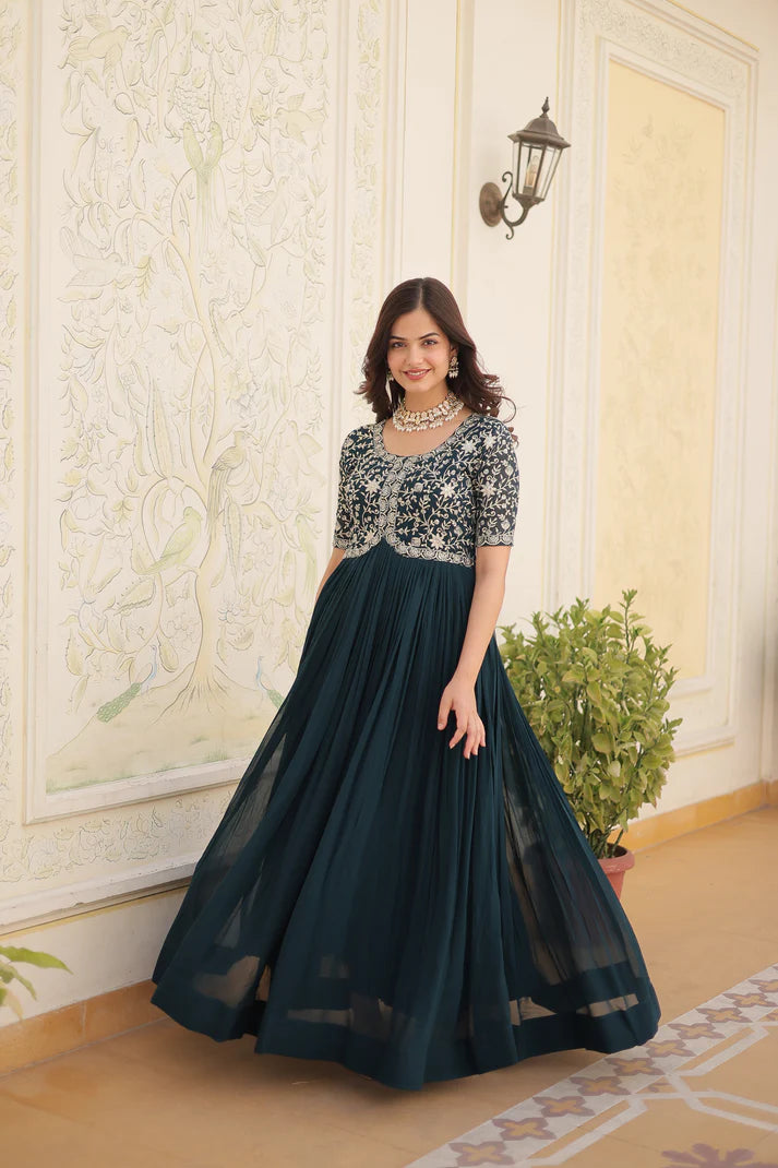 PREMIUM DESIGNER GOWN (WD164)