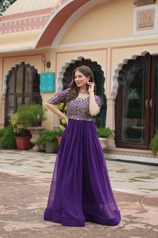 FESTIVE SPECIAL DESIGNER GOWN(WD45) (01)