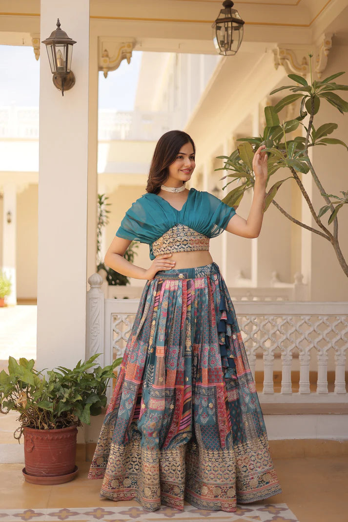 PREMIUM DESIGNER LEHENGA(WD162)