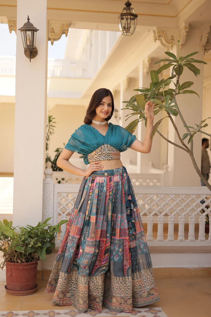 PREMIUM DESIGNER LEHENGA(WD162)