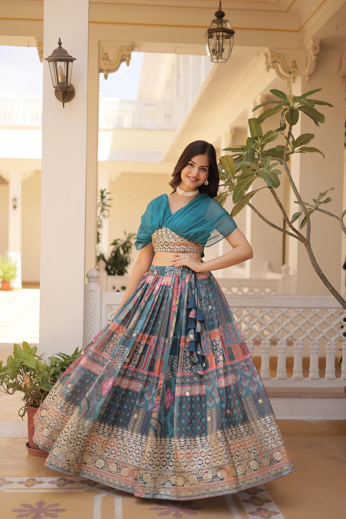 PREMIUM DESIGNER LEHENGA(WD162)
