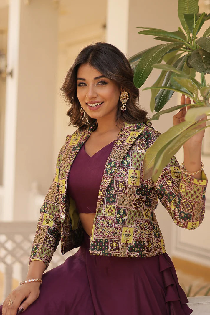 PREMIUM DESIGNER LEHENGA CHOLI WITH KOTI(WD155) (02)