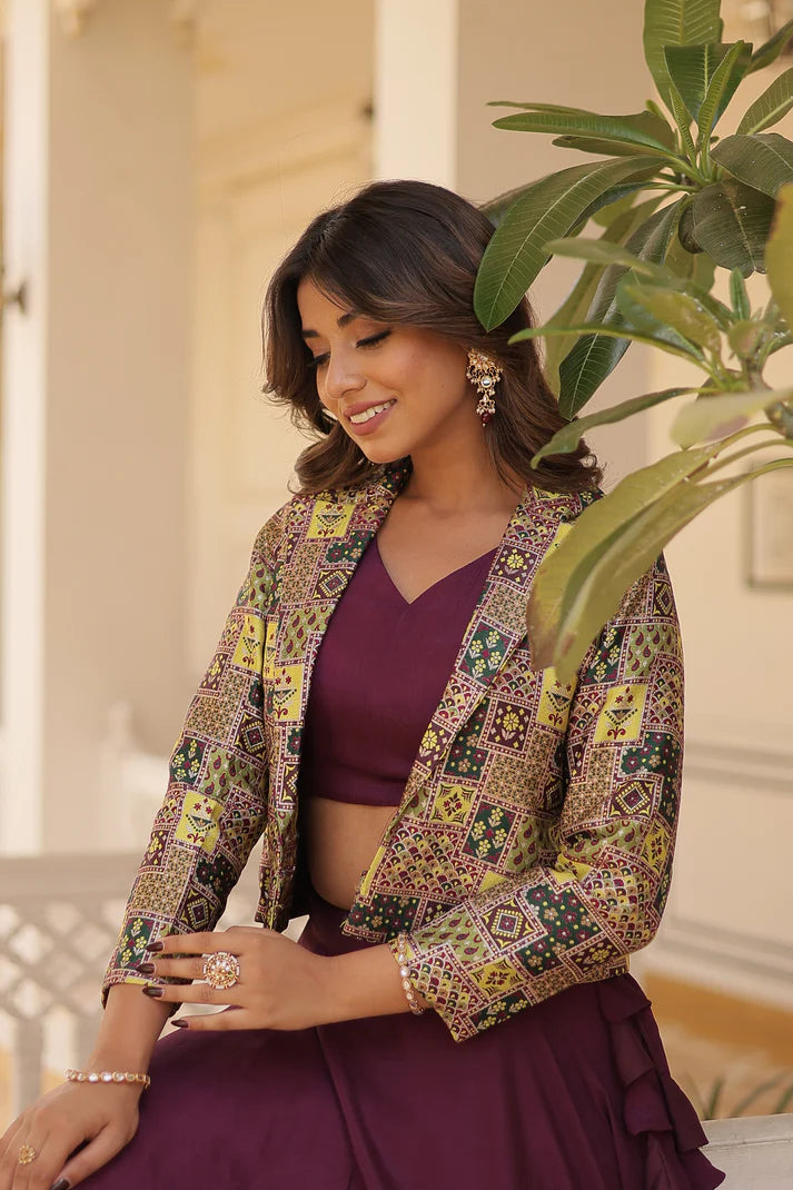 PREMIUM DESIGNER LEHENGA CHOLI WITH KOTI(WD155) (02)
