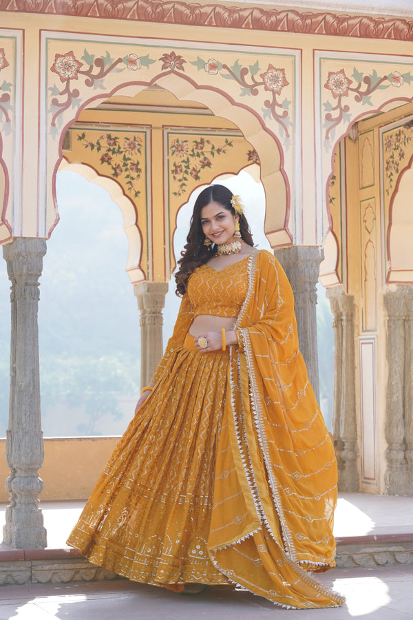 TILTON  ELEGANCE BEAUTIFUL LEHENGA CHOLI WITH DUPATTA SET