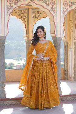 TILTON  ELEGANCE BEAUTIFUL LEHENGA CHOLI WITH DUPATTA SET