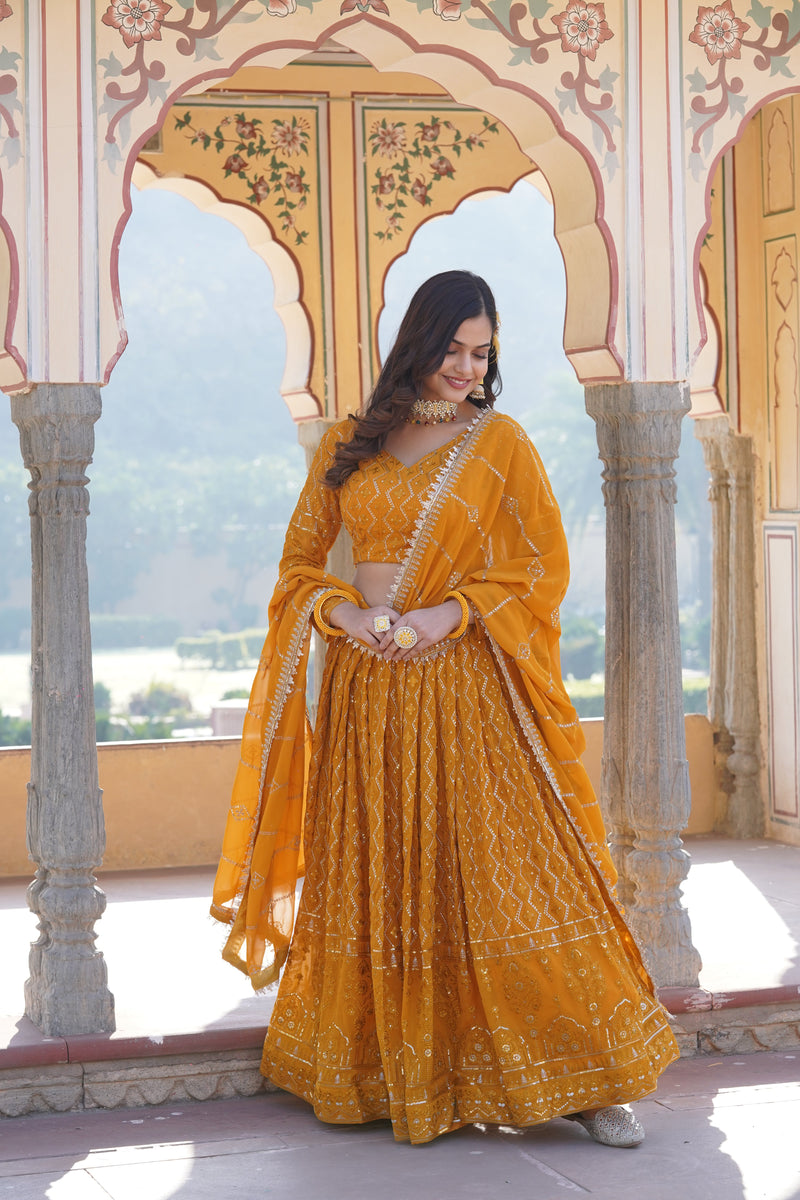 TILTON  ELEGANCE BEAUTIFUL LEHENGA CHOLI WITH DUPATTA SET