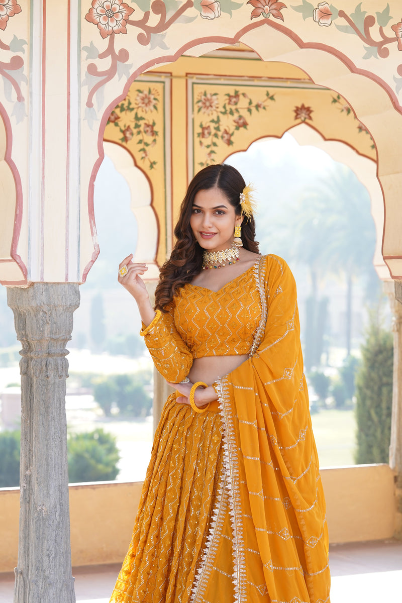 TILTON  ELEGANCE BEAUTIFUL LEHENGA CHOLI WITH DUPATTA SET