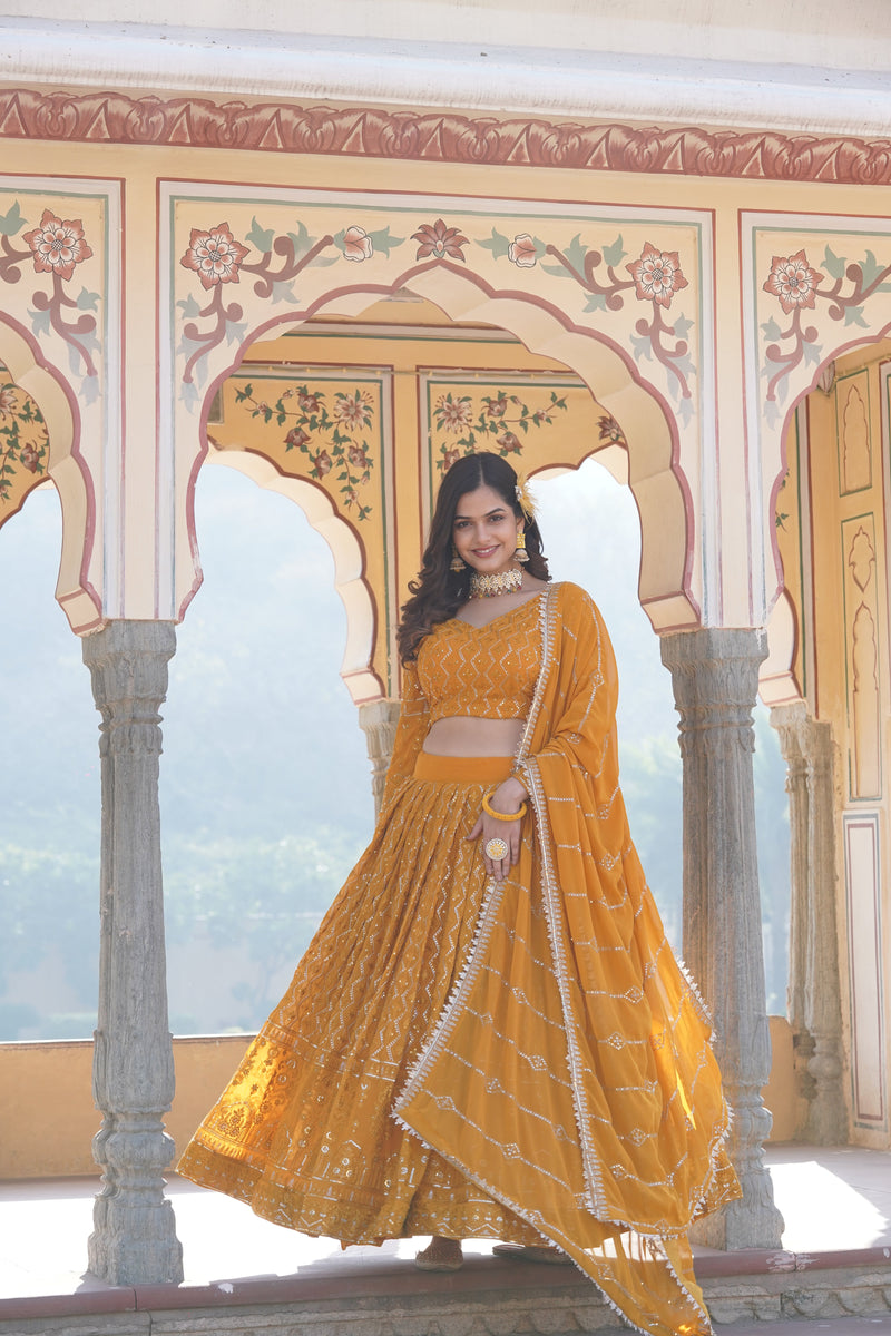 TILTON  ELEGANCE BEAUTIFUL LEHENGA CHOLI WITH DUPATTA SET