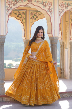 TILTON  ELEGANCE BEAUTIFUL LEHENGA CHOLI WITH DUPATTA SET