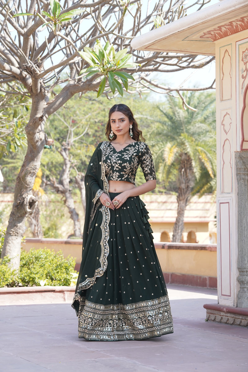 EMBRACE THE TIMELESS BEAUTY OF TRADITIONAL DESIGNER LEHENGA CHOLI COLLECTION