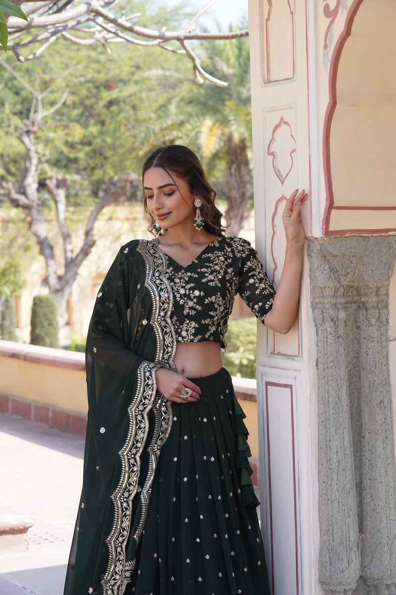 EMBRACE THE TIMELESS BEAUTY OF TRADITIONAL DESIGNER LEHENGA CHOLI COLLECTION